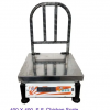 400x400 Chequered Mobile Platform Scale 100KG - Image 3
